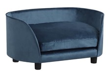 Pet Sofa Bed Cat Sofa Couch Small Dog Bed wooden frame velvet fabric