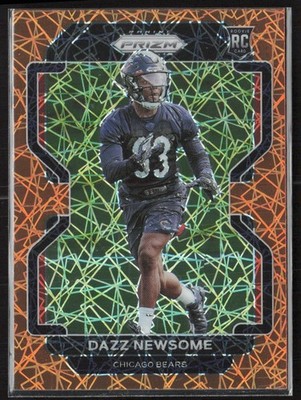 2021 Panini Prizm Rookie Autographs Dazz Newsome Rookie Chicago Bears #427