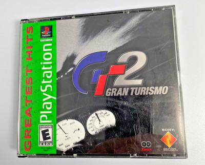 Gran Turismo 2 (Sony PlayStation 1,) Greatest Hits -  CIB Arcade & Simulation