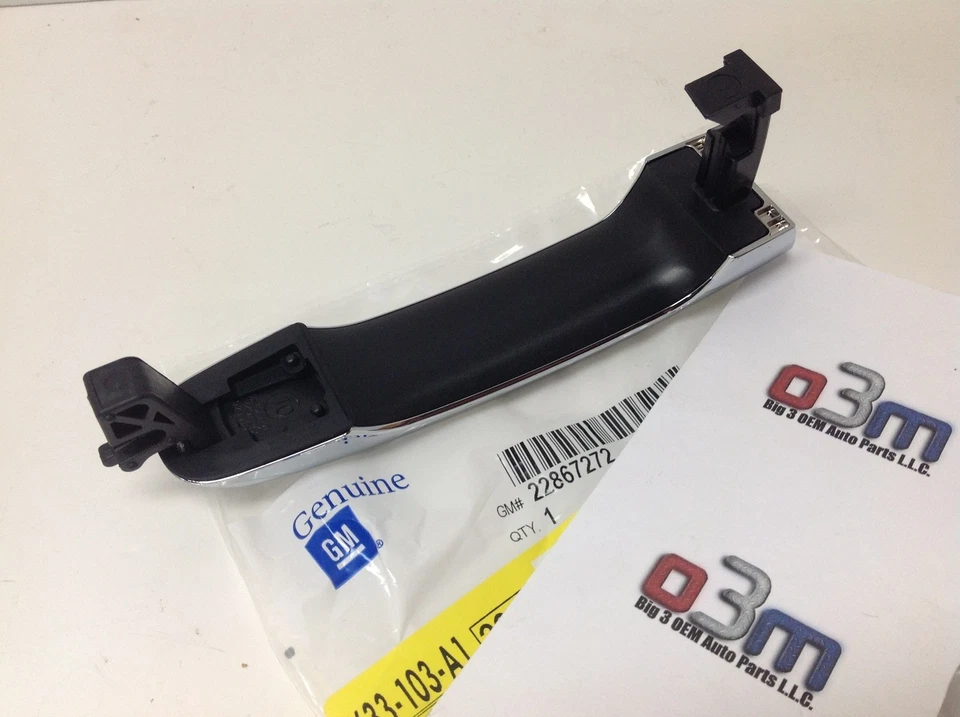 Manija de puerta exterior Chevrolet Equinox Malibu Traverse GMC Acadia Terrain nueva OEM Foto 2 de 2