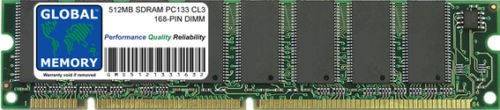 512MB PC133 133MHz 168-PIN SDRAM DIMM FOR ROLAND FANTOM Xa XR G6 X6 G7 X7 G8 X8 - 第 1/1 張圖片