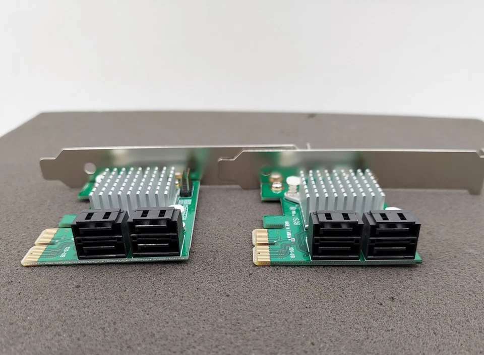 2X 4 Port PCI Express 2.0 SATA III 6Gbps RAID Controller Card HyperDuo I120-01B - Image 4 of 4