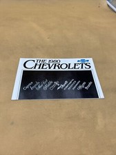 1980 CHEVROLET SALES BROCHURE BOOKLET CORVETTE IMPALA MALIBU TRUCKS CAMARO MONZA