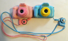 Prograce 2 set kids' camera Blue and Pink. BB4