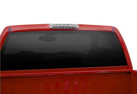 Se adapta a Dodge Ram 1500 2500 3500 2002-2008 cromo ABS llama tercera luz de freno cubierta Foto 3 de 3