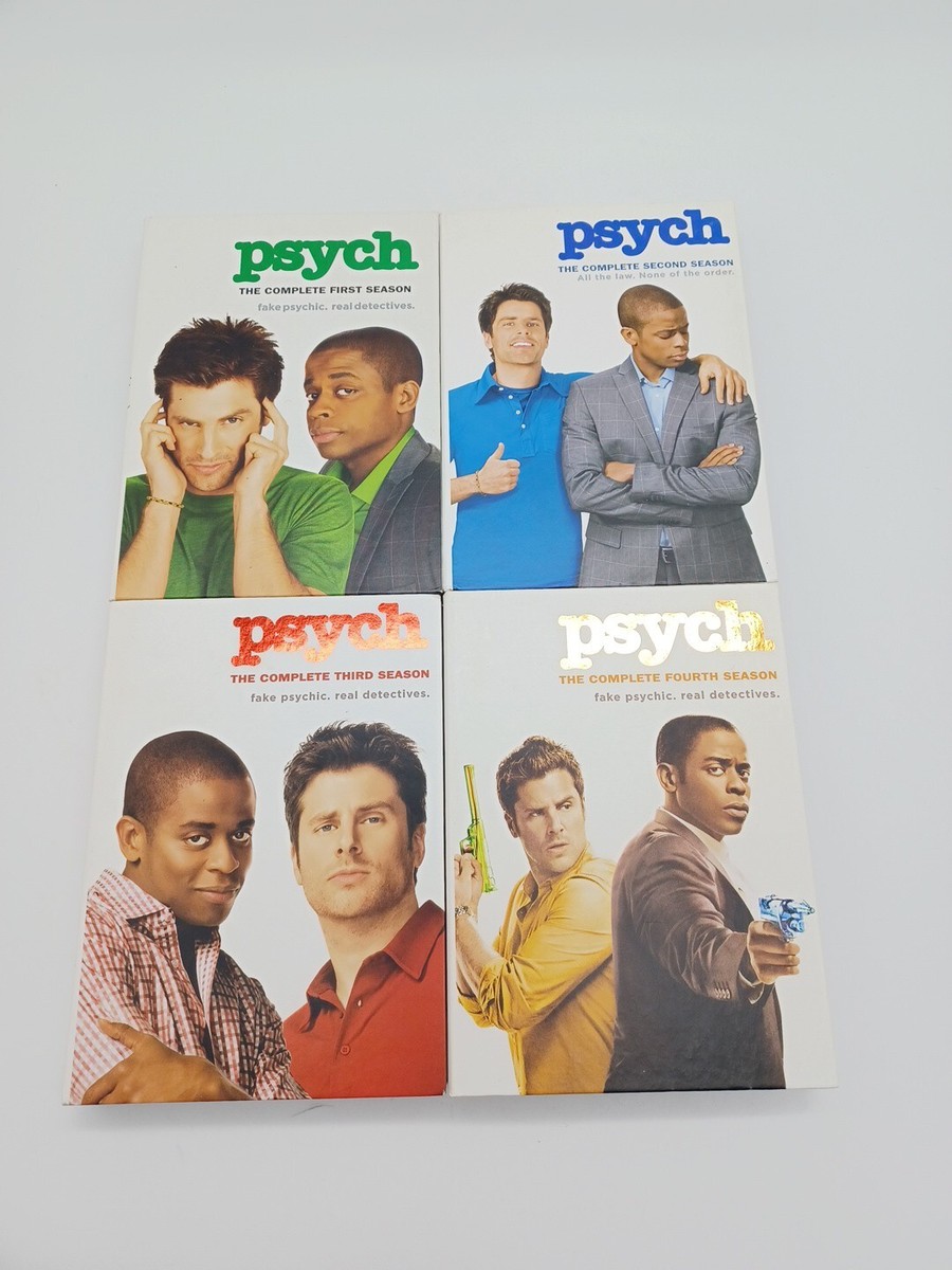 PSYCH TV Series Complete Seasons 1-4 DVDs | eBay