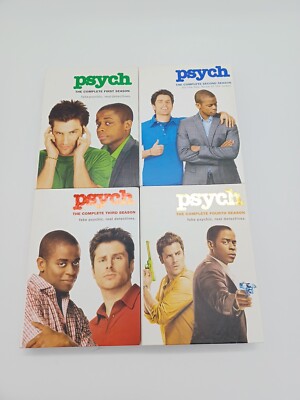 PSYCH TV Series Complete Seasons 1-4 DVDs | eBay