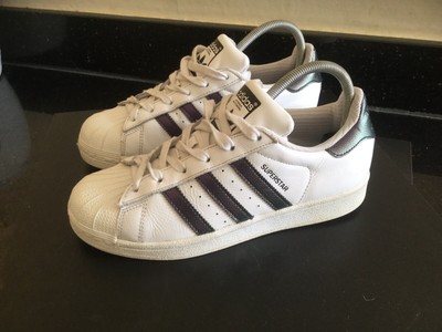 adidas superstar purple stripes