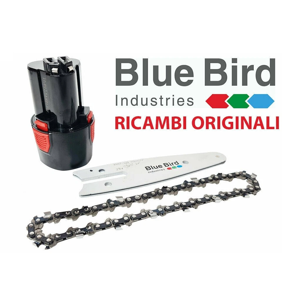 Ricambi Blue Bird CS 22-04 seghetto motosega potatura catena o barra o batteria