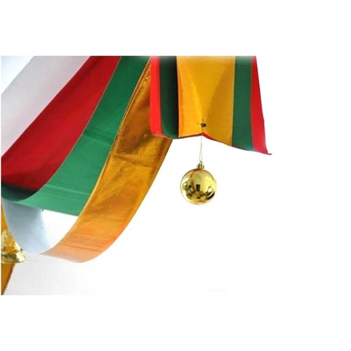 2 M Christmas Ornaments Holiday Ceiling Hanging Decoration Wave Bunting - 第 2/8 張圖片