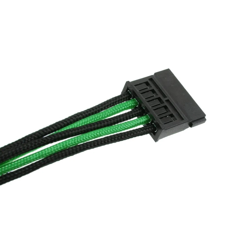 CableMod CM-Series VS 550/650/750 ModFlex™ Cable Kit - BLACK / GREEN CM-CV2-FKIT - Bild 4 von 4