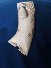 Kenyon Blue Eyed Weirdo Wall Pocket Vase Art Pottery