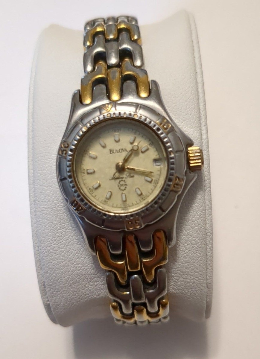 Vintage Bulova Marine Star women display picture 3