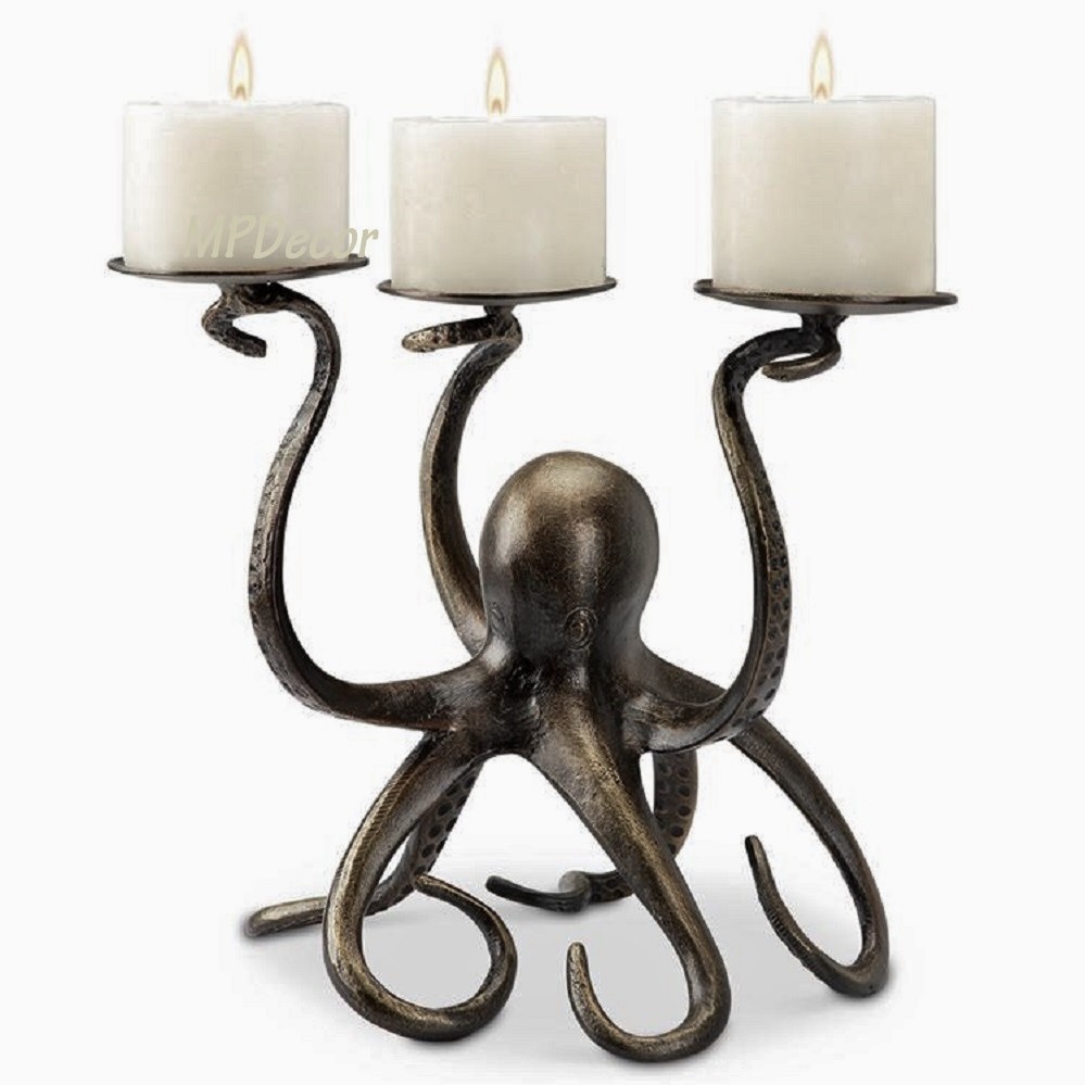 Candle Holder Sealife Nautical ~ Spi Home 34065