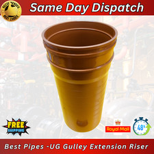 Brown Underground Drainage Pipes (110 mm) - Soil Fittings, Bends, Bottle Gullys