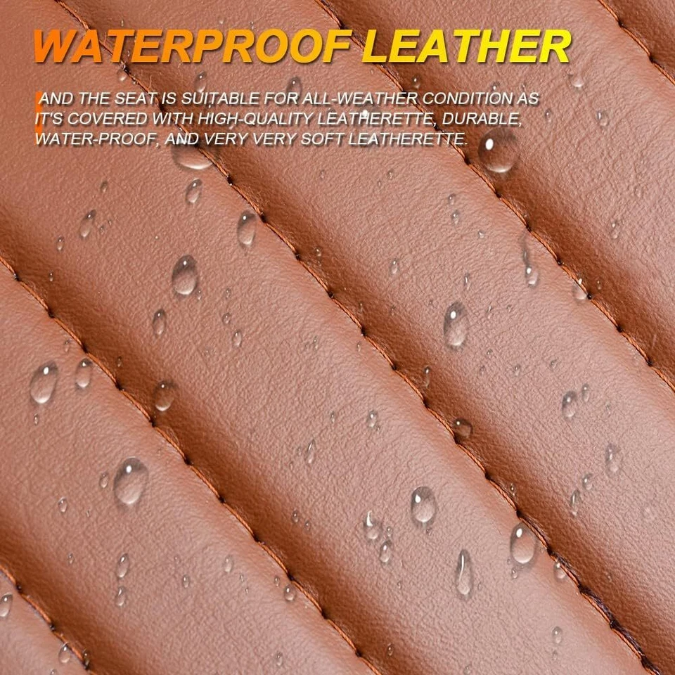 Asiento de sillín plano para motocicleta Brat&Hump de colección para Honda Suzuki Yamaha Café Racer Foto 3 de 4