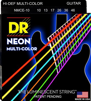 DR NMCE-10 Neon Hi-Def Multi-Color E-Saiten 10-46