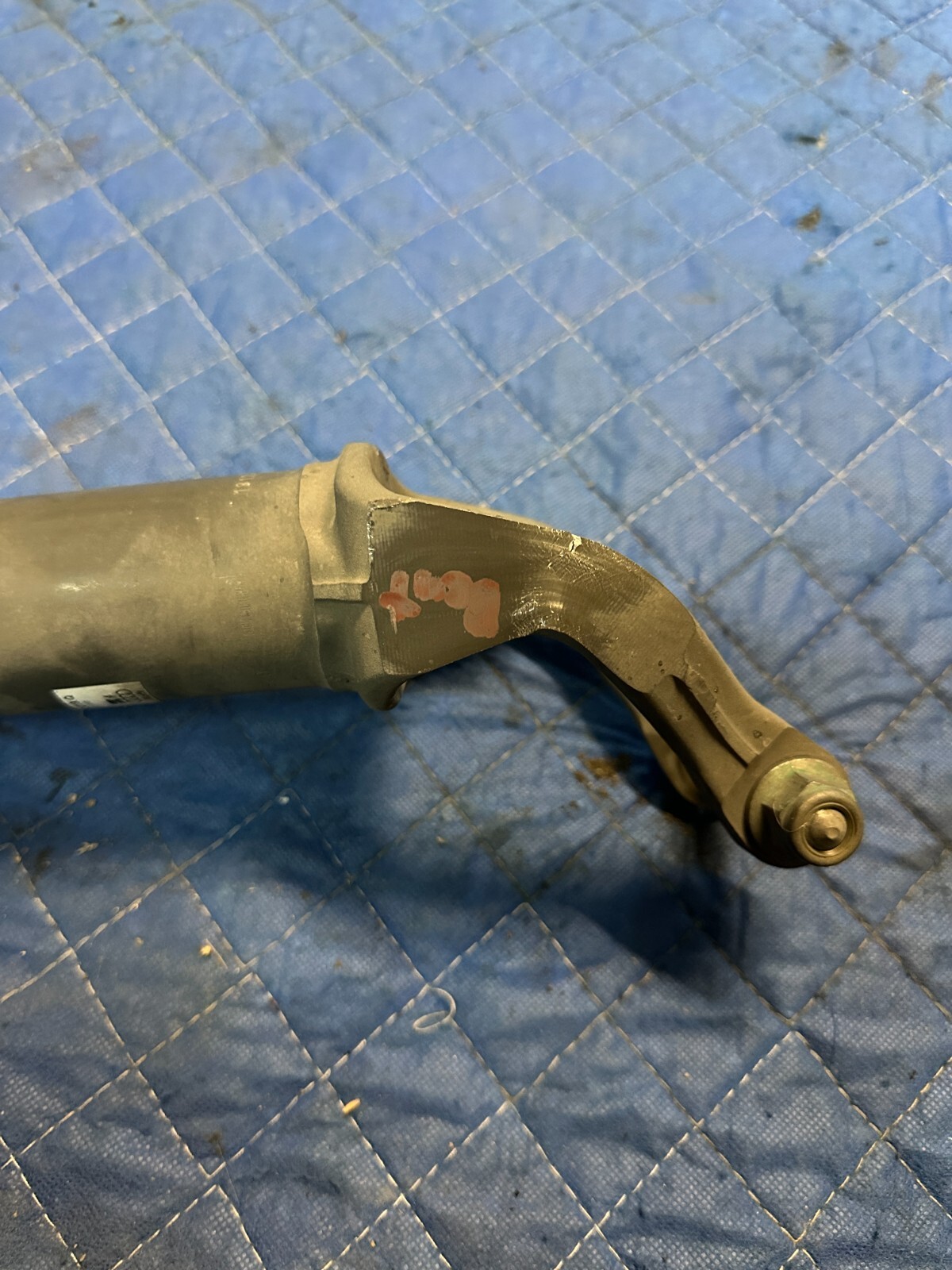 2018 AUDI R8 SPYDER FRONT LEFT SUSPENSION SHOCK ABSORBER OEM 4S0 412 019 Q ~BENT