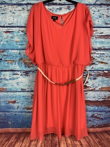 orange summer dresses plus size