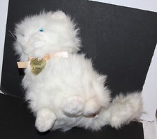 1988 DAKIN Realistic Gray Kitty Cat Plush Soft Classics 9"Fluffy special Mom
