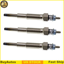 3X Glow Plug 185366060 For Perkins Engine 404D-22T 403D-17 104-22 103-15 104-22
