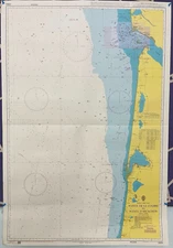 Admiralty 2664 FRANCE WEST COAST POINTE DE LA COUBRE TO D' ARCACHON Map Chart