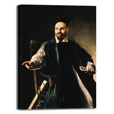 Caravaggio Maffeo Barberini design quadro stampa tela dipinto telaio arredo casa