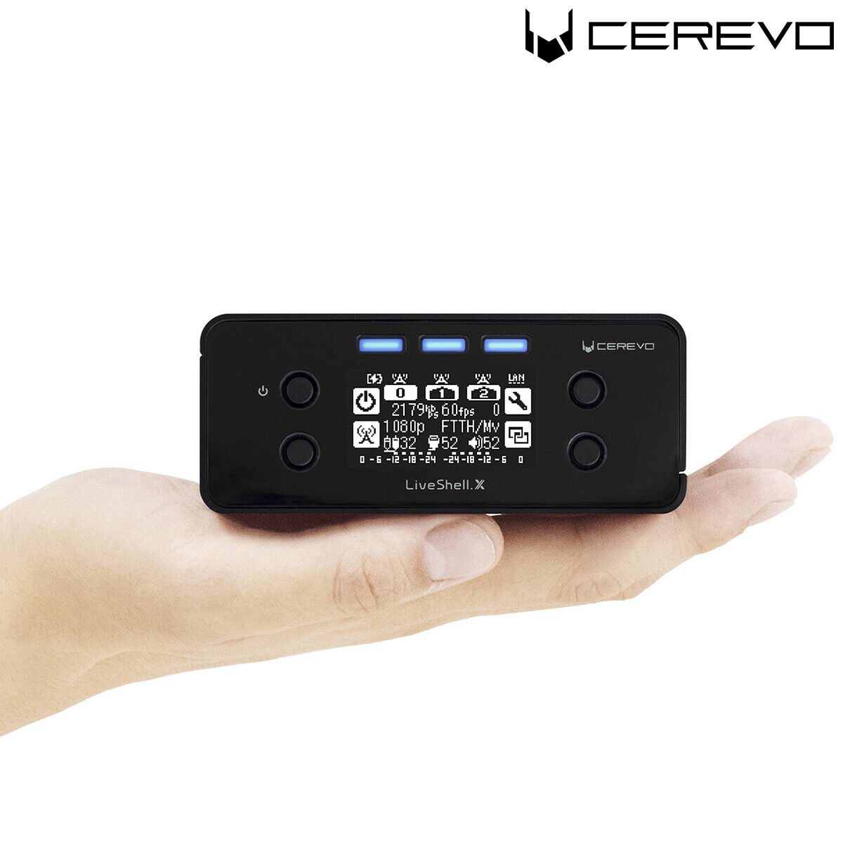 Cerevo LiveShell X CDP-LS04A YouTube Live Recorder PC-less Full HD Video  Encoder