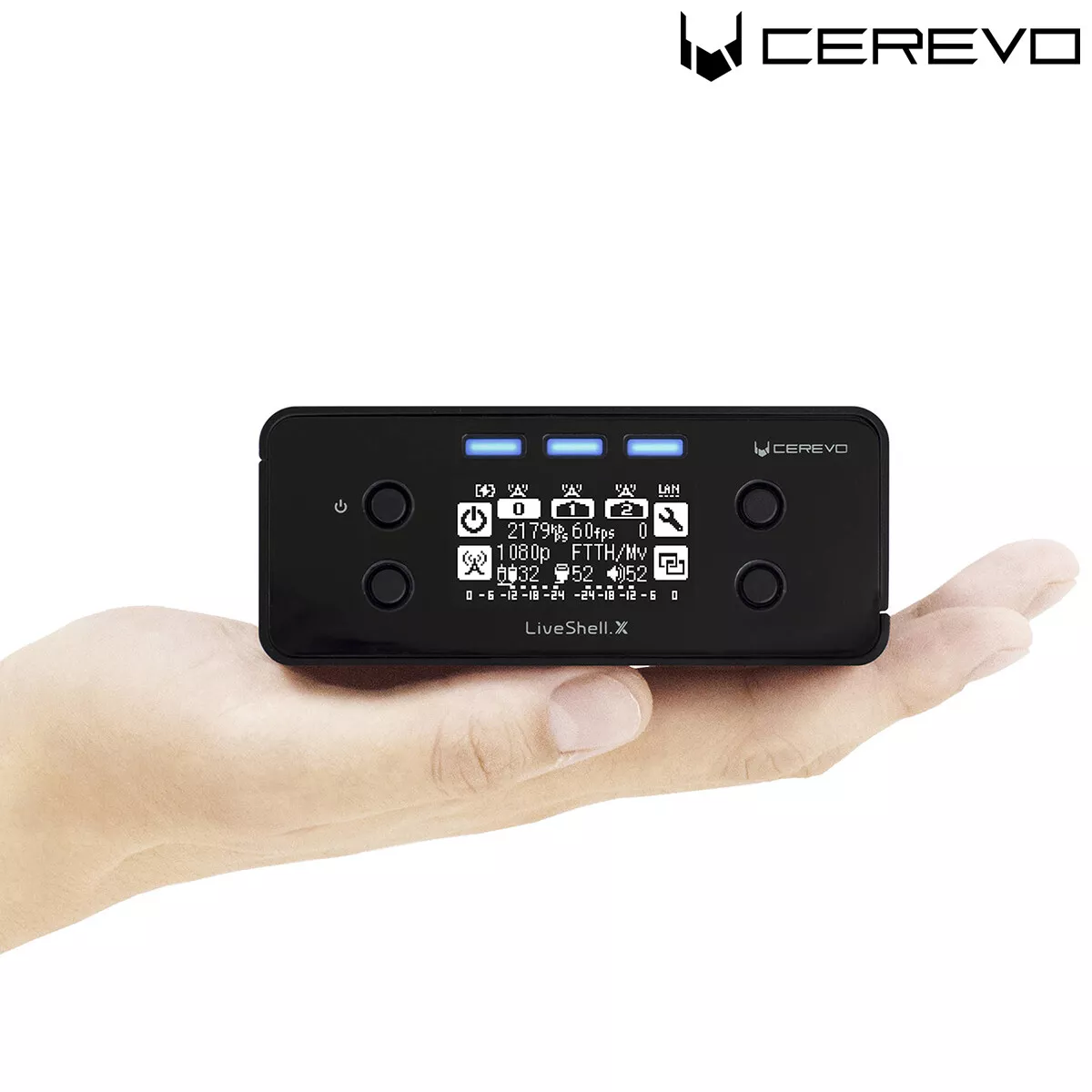Cerevo LiveShell X CDP-LS04A YouTube Live Recorder PC-less Full HD Video Encoder