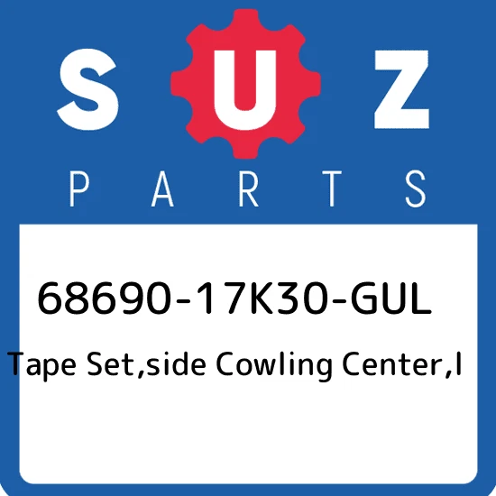 .TAPE,SIDE COWLING CENTER LH  BLUE,SILVER)