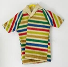 Vintage 60s Allan Doll Original Beach Shirt Jacket 1964 #1000 Barbie Mattel