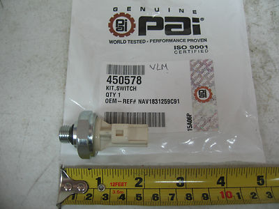 Emergency Cut-off Low Oil Pres. Switch for International #450578 Ref# 1831259C91