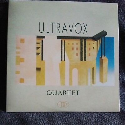 ULTRAVOX - QUARTET . FROM THE BOX SET  CARD SLEEVE EX CONDITION 