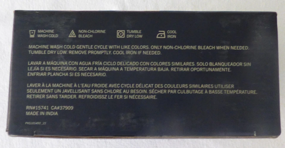 Penguin 3 件装男式织布拳击手海军蓝浅蓝色棉混纺 XL 40-42 — 第 3/3 张图片