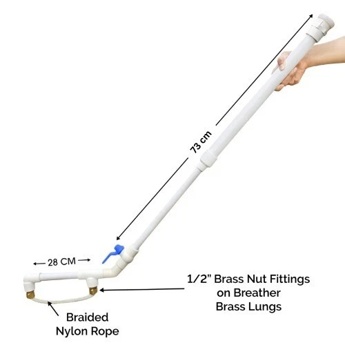 Hand Held Weed Wiper-Easy to Use Herbicide Rope Wick Applicator For Garden. - image 3 of 4
