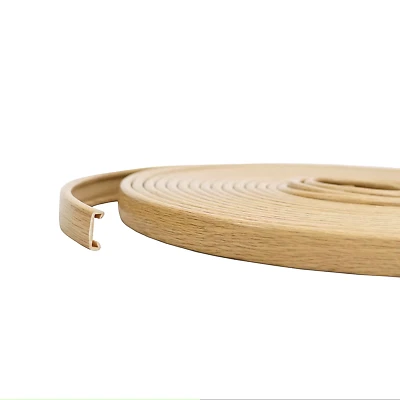 REHAU 1 m corrimano in PVC 40x8 mm corrimano per scale corrimano in plastica rovere chiaro decorazione legno