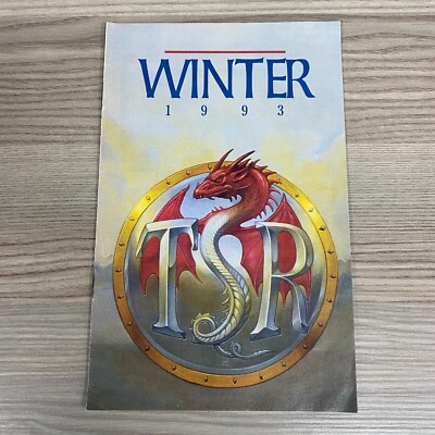 WINTER 1993 TSR SPIELKATALOG BROSCHÜRE DUNGEONS AND DRACHEN SPELLJAMMER A5