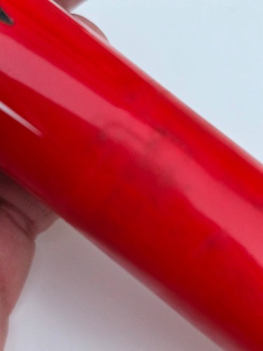 Climax SP03B Carbon Seat Post, Ti Clamp/Bolts, Red, 27.2 x 350mm, Very Good ! - Picture 20 of 21