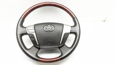 Toyota Alphard MK2 AH20 2008 - 2015 Lenkrad Grau Mit Dunklem Holz 75075