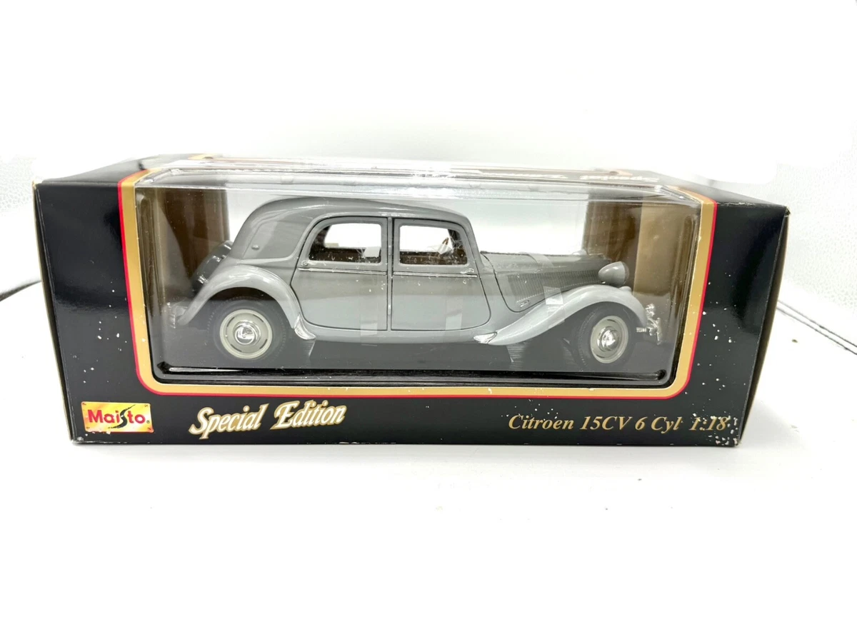 ミニカー Maisto CITROEN 15CV 6 Cyl (1952) 1/18 Maisto 1:18 1952 Citroen 15CV 6 Cyl, Black