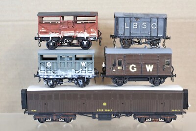 VERHÄLTNIS LIMA AIRFIX KIT GEBAUTER RAKE von 5 GWR LBSC SCHIESSPULVER PFERDE BOX RINDERWAGEN