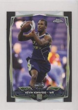 2014 Topps Chrome Mini Black Refractor 8/15 Kevin Norwood #142 a8x