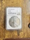 2015  SILVER EAGLE MS69 NGC