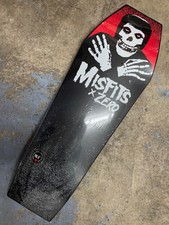 ZERO Misfits Fiend Coffin Shaped Skateboard D...
