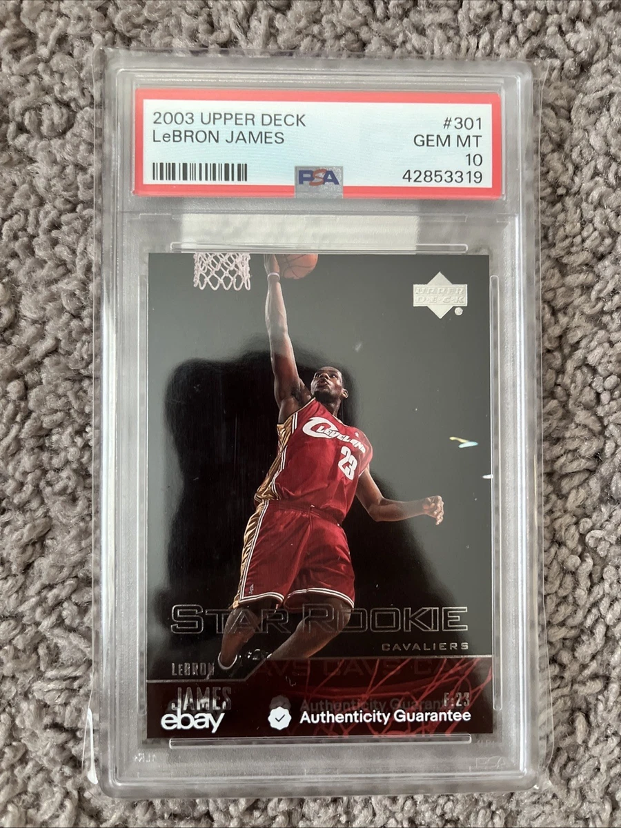 Upper Deck LeBron James 2003-04 #301 for sale | eBay