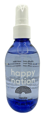 Victoria's Secret PINK Happy Nation Vanilla Happy Body Mist 8 oz