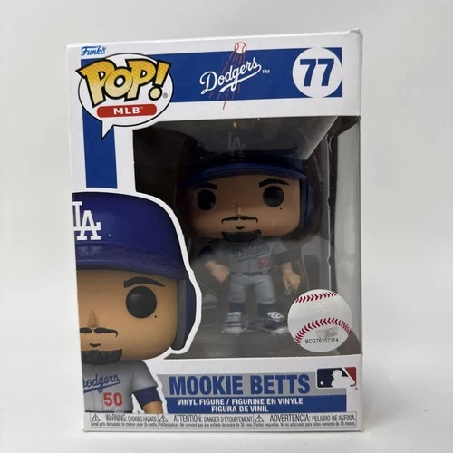 Funko Pop! MLB Dodgers 77 Mookie Betts