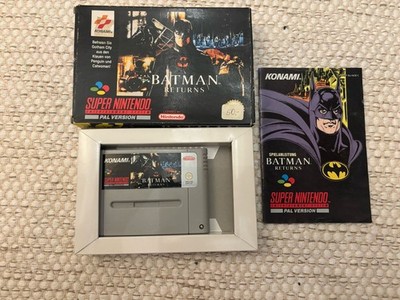 Batman Returns SNES Super Nintendo
