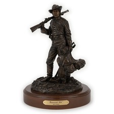 Dismounted Reb, 13 ½" Cold Cast Bronze Lt. Ed. Statue by Ron Tunison