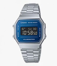 CASIO A168WEM-2BEF Digital Watch Pre-Owned